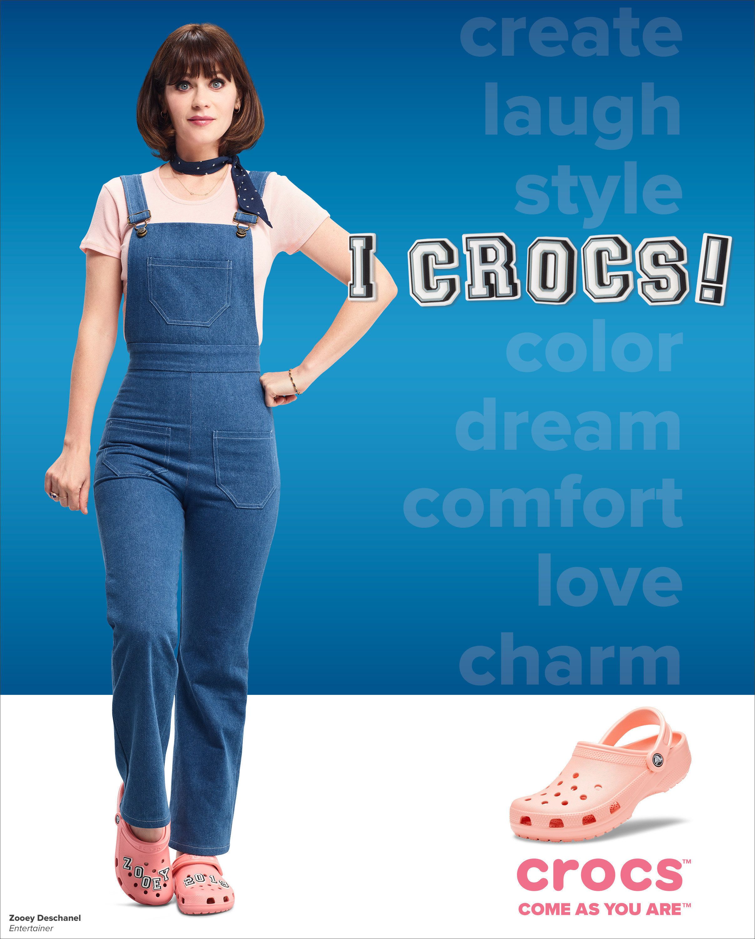 Zooey deschanel crocs new arrivals