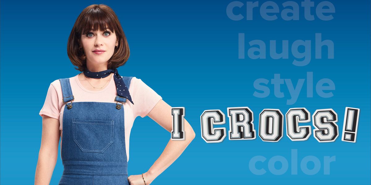 Zooey Deschanel Joins Post Malone as the Face of Crocs