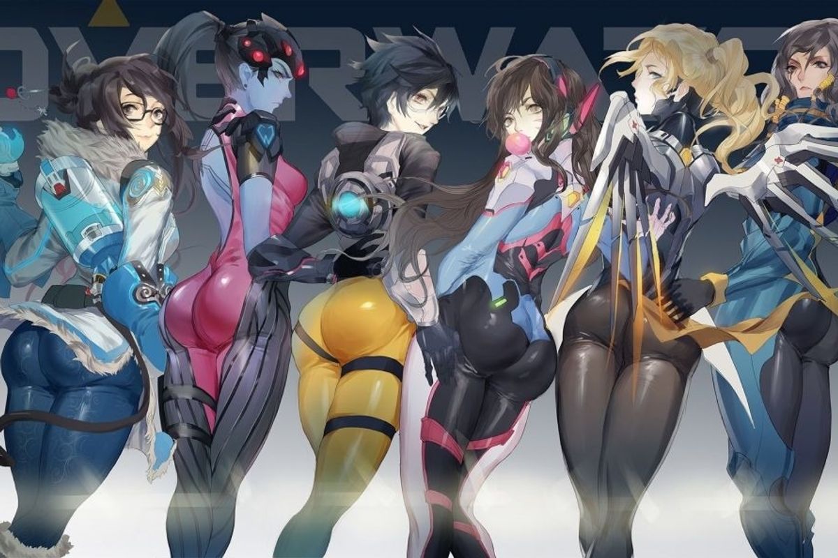 overwatch hot women