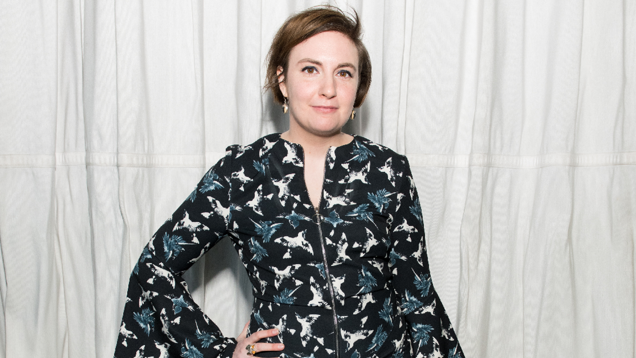 Lena Dunham Shows Off Her Massive New Neck Tattoo 'Labeling' Herself As The Thing That Scares Her Most