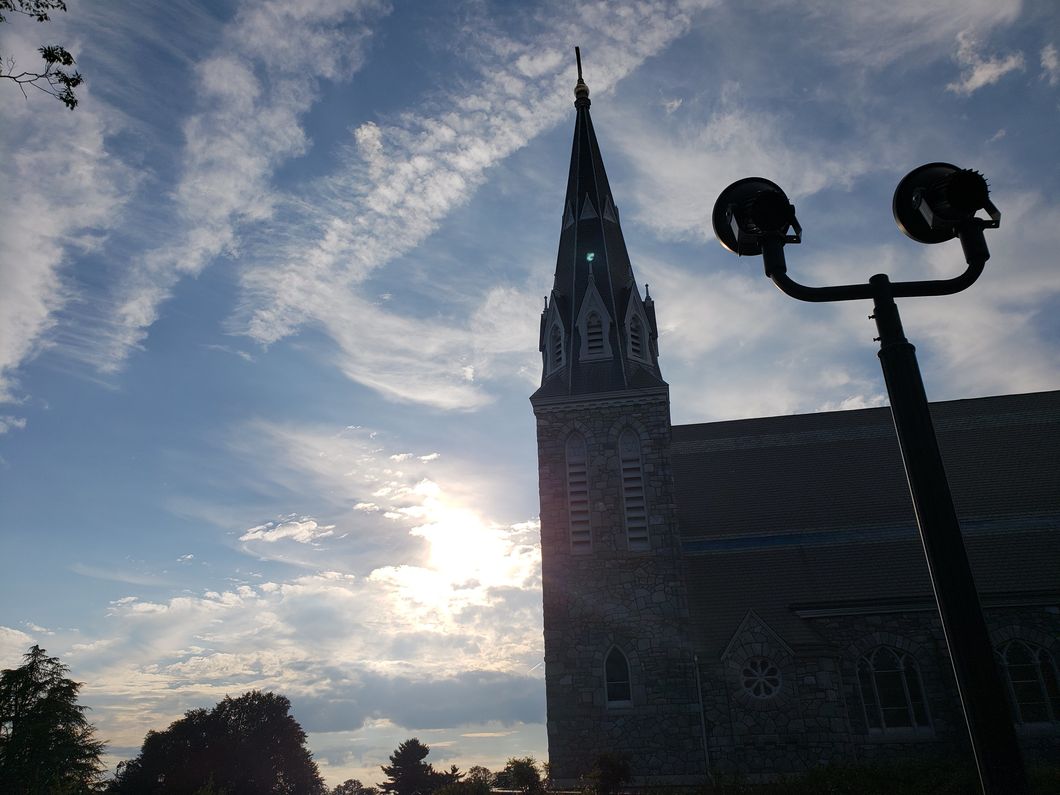 12 Artsy Picture Angles Of The Villanova Church You Probably Haven't Taken
