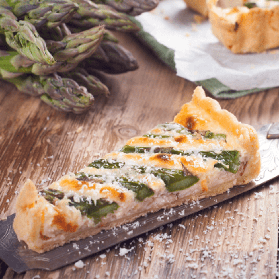 ASPARAGUS GOAT CHEESE TART My Recipe Magic