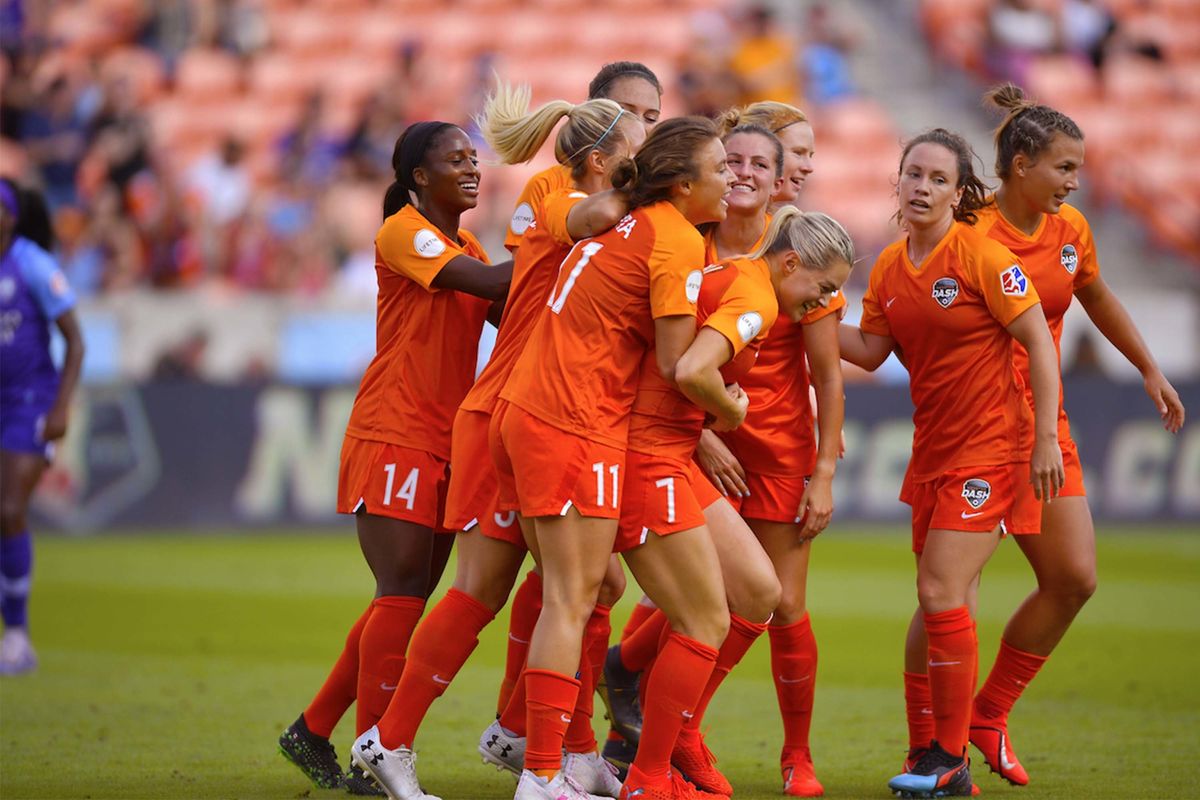 5 kicks from Houston Dash vs. Orlando Pride