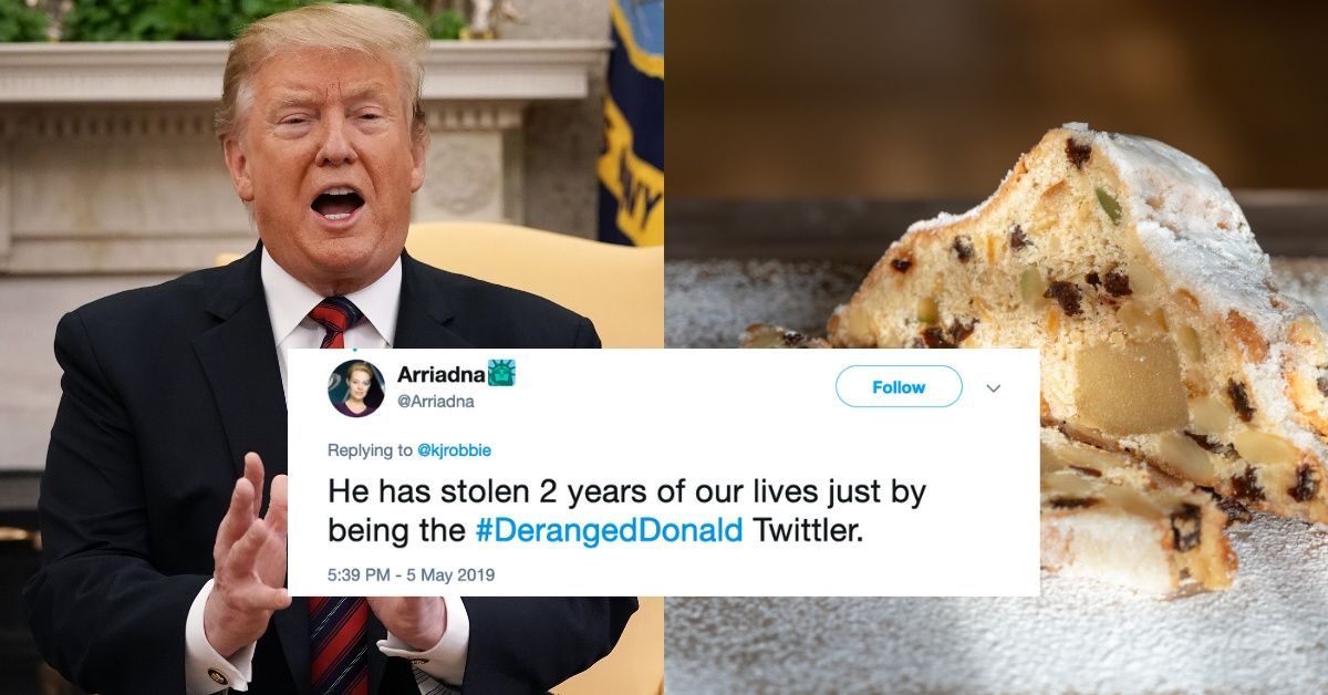 Trump's Latest Cringe-Worthy Typo Now Has Twitter Talking About German Christmas Bread