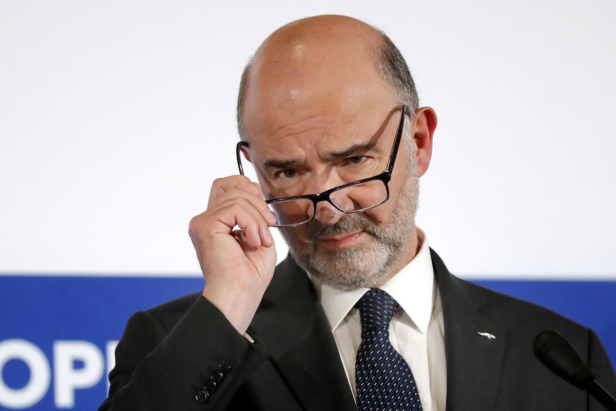 Suicidio Pd, sponsor per le elezioni è l’ultrà anti italiano Moscovici