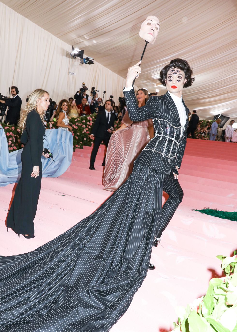 Makeup Artist Mimi Choi Created Ezra Miller's Met Gala Look - PAPER