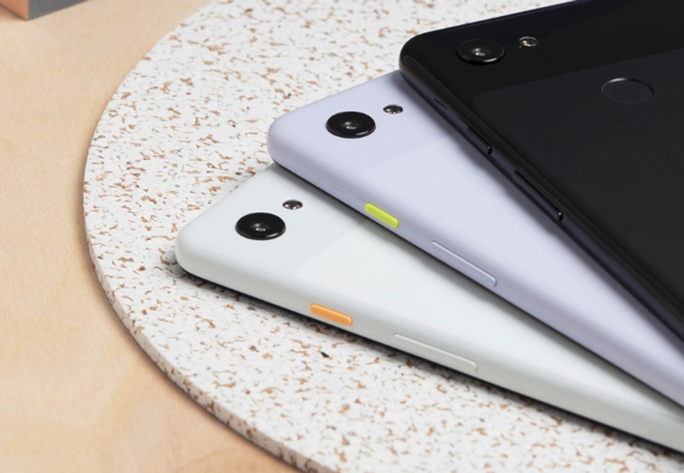 Google Pixel 3a color options