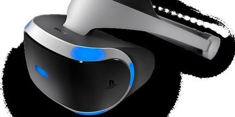 a photo of Sony PlayStation VR headset