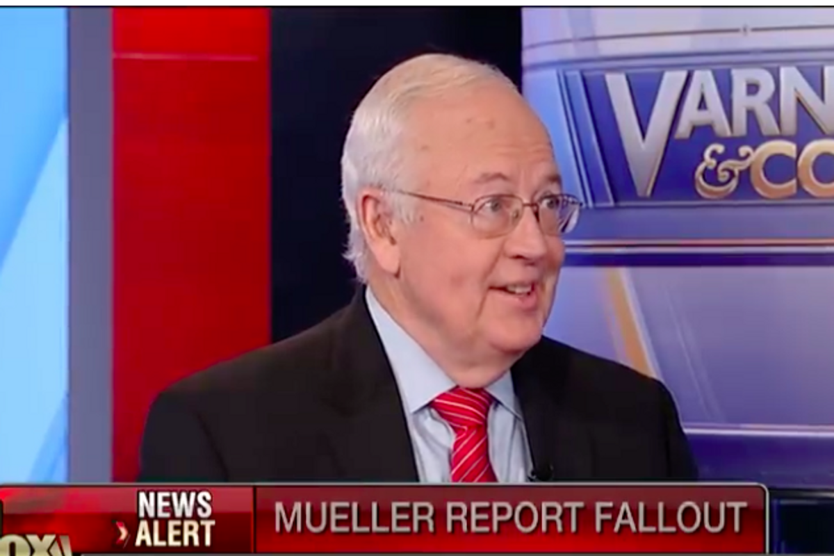 Ken Starr: Mueller Report Too Long, And No Cumstains!
