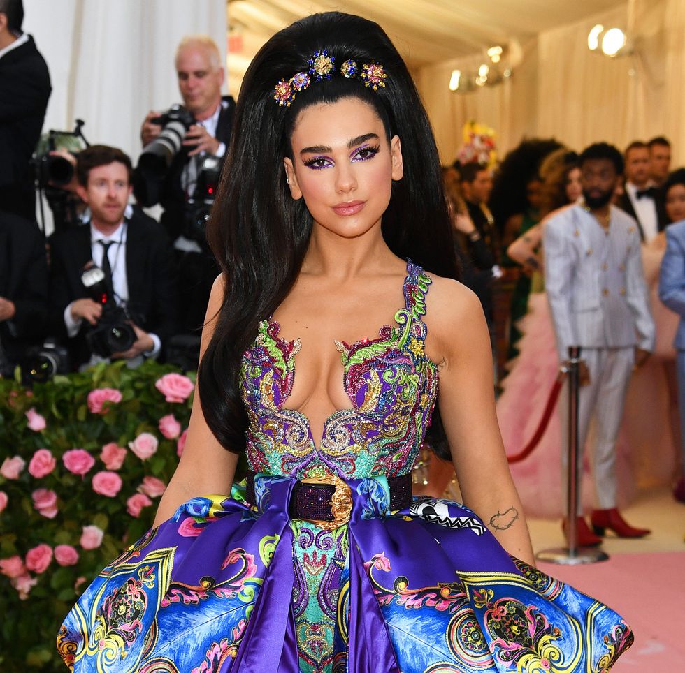 Versace Just Mixed Up Dua Lipa And Kylie Jenner Nylon