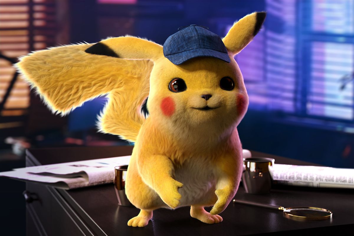 detective pikachu plush