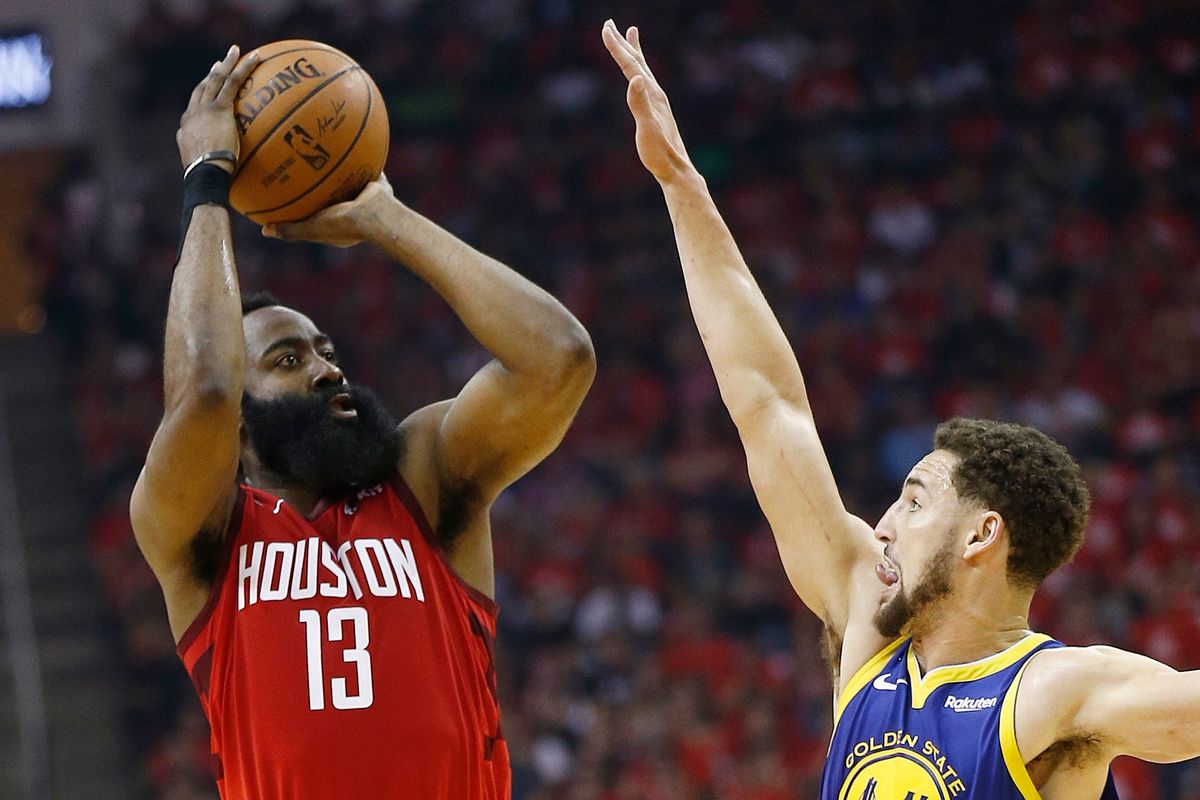 3-pointers from the Rockets'  season-ending loss to the Warriors