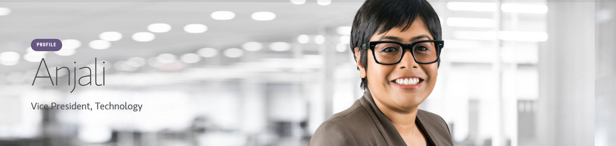 Anjali, Vice President, Technology
