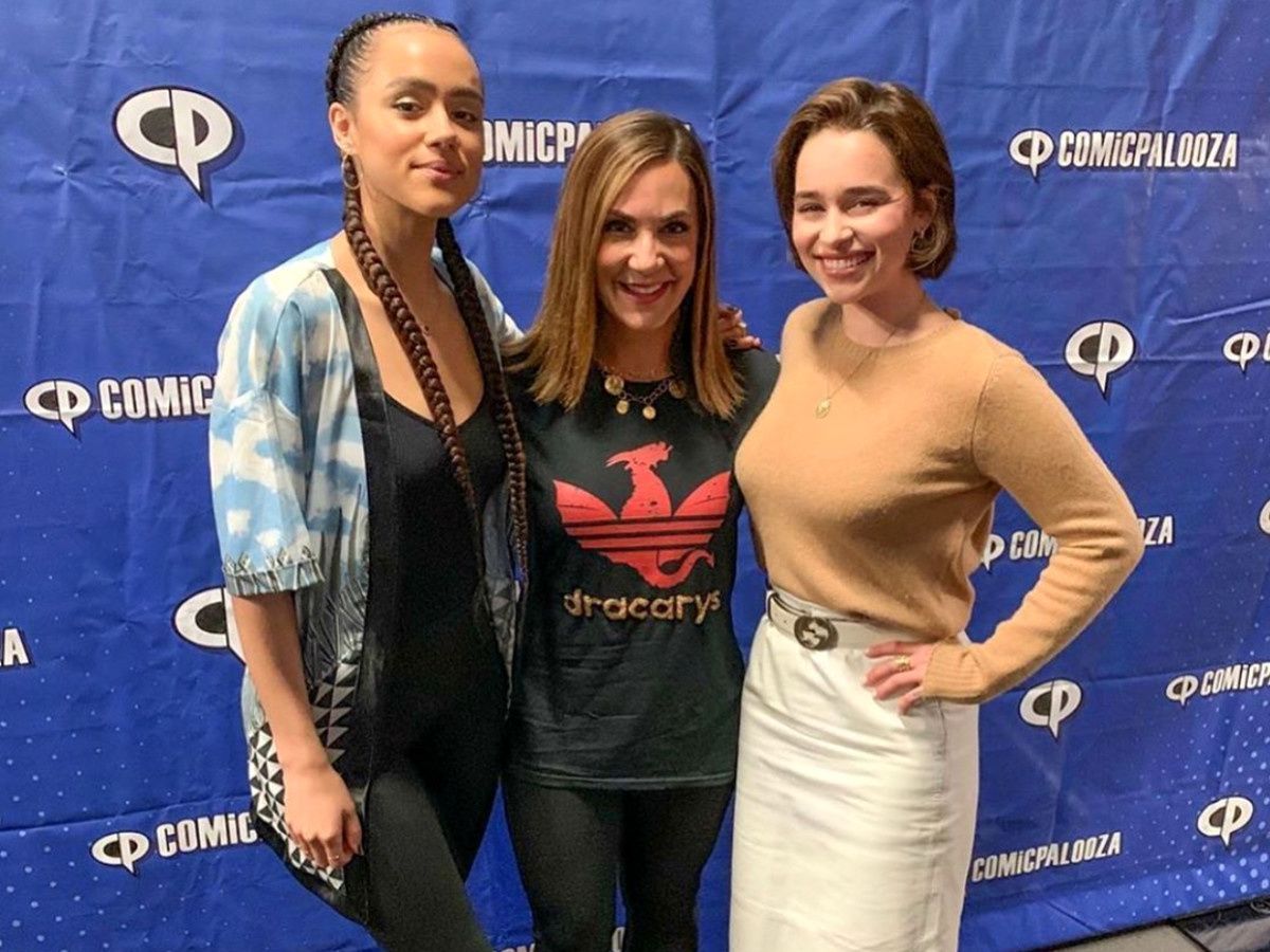 5 things we learned about Game of Thrones stars Emilia Clarke and Nathalie Emmanuel at Comicpalooza