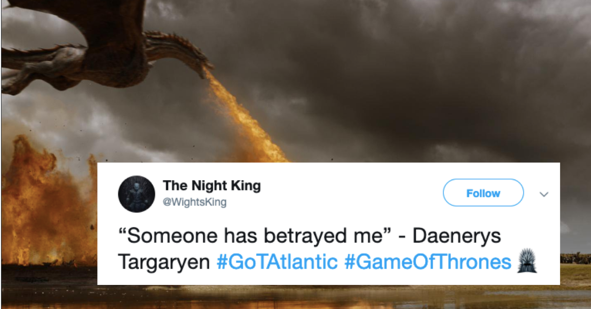 The Fiery Demise Of A Beloved 'Game Of Thrones' Mainstay Proved To Be The Perfect Kindling For Some Memes