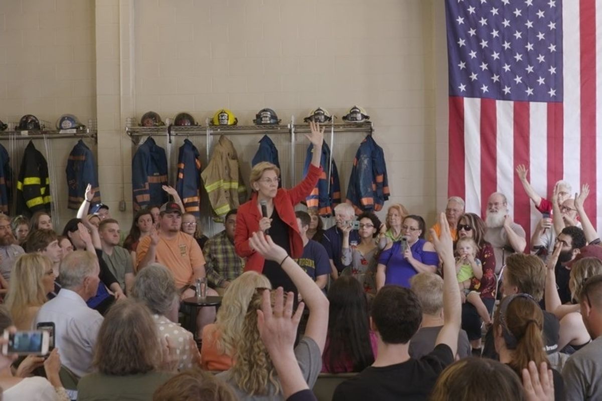 Elizabeth Warren Raises A Ruckus On Opioids, Wins Over West Virginia