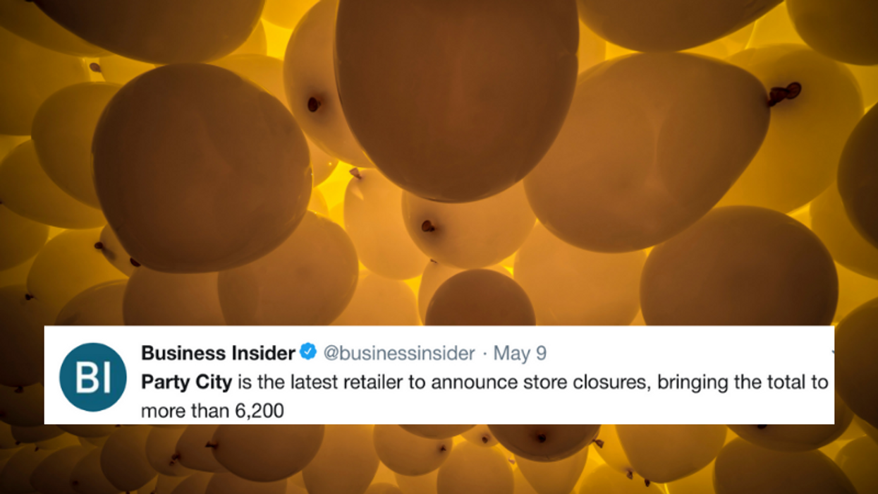 Party City To Close Dozens Of Locations Due To Worldwide Helium Shortage