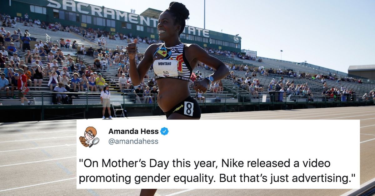Nike Faces Backlash After Their Controversial Maternity Leave Policy For Female Athletes Comes To Light