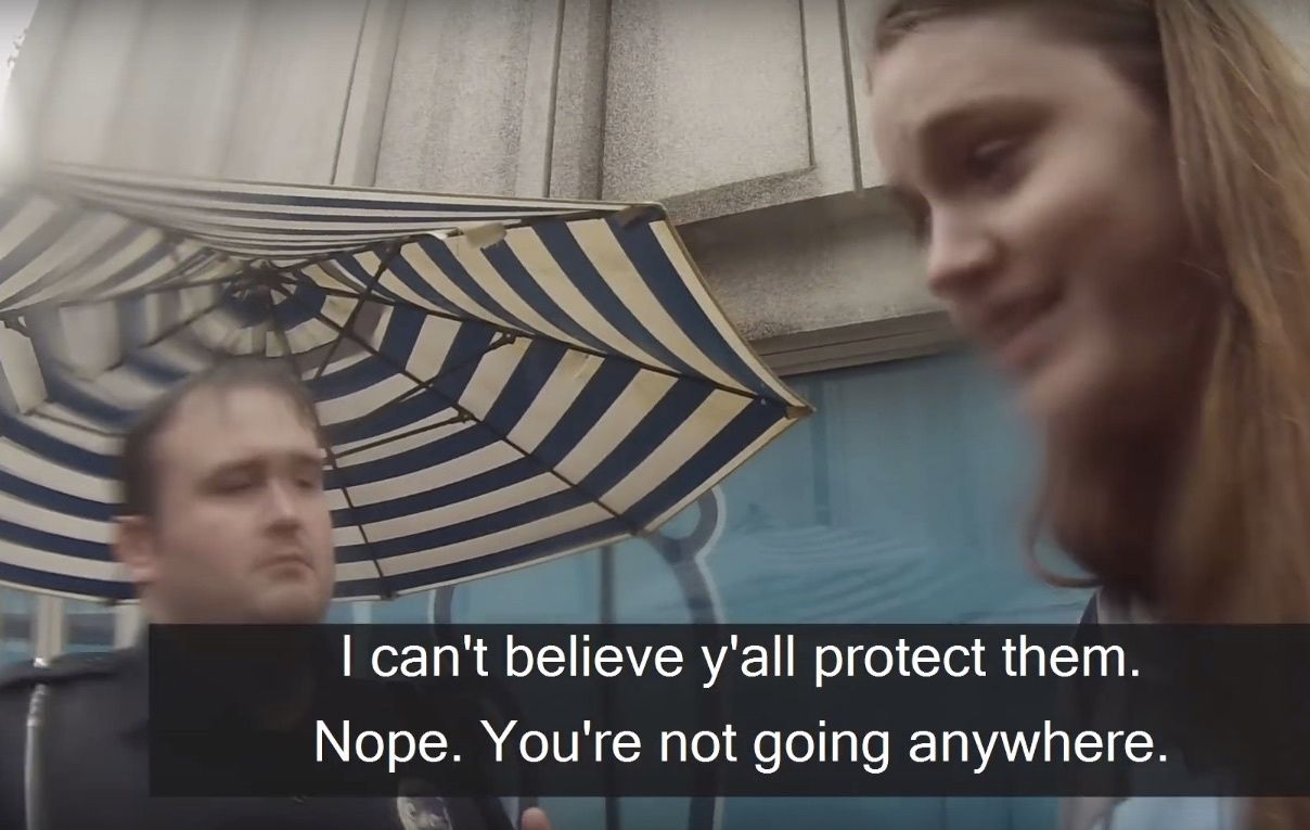 VIDEO: Abortion Advocate Cries, Begs, Pleads When College Cop Arrests ...