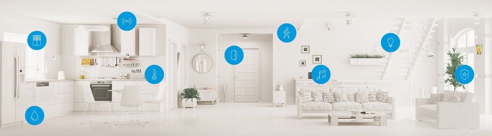 A context-aware smart home can make decisions based on how people are living in that space