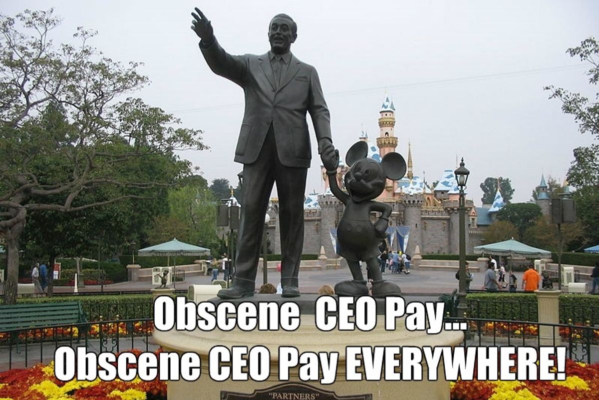 Bibbidi Bobbidi Watch Abigail Disney And Maxine Waters Eat The Rich BOO!