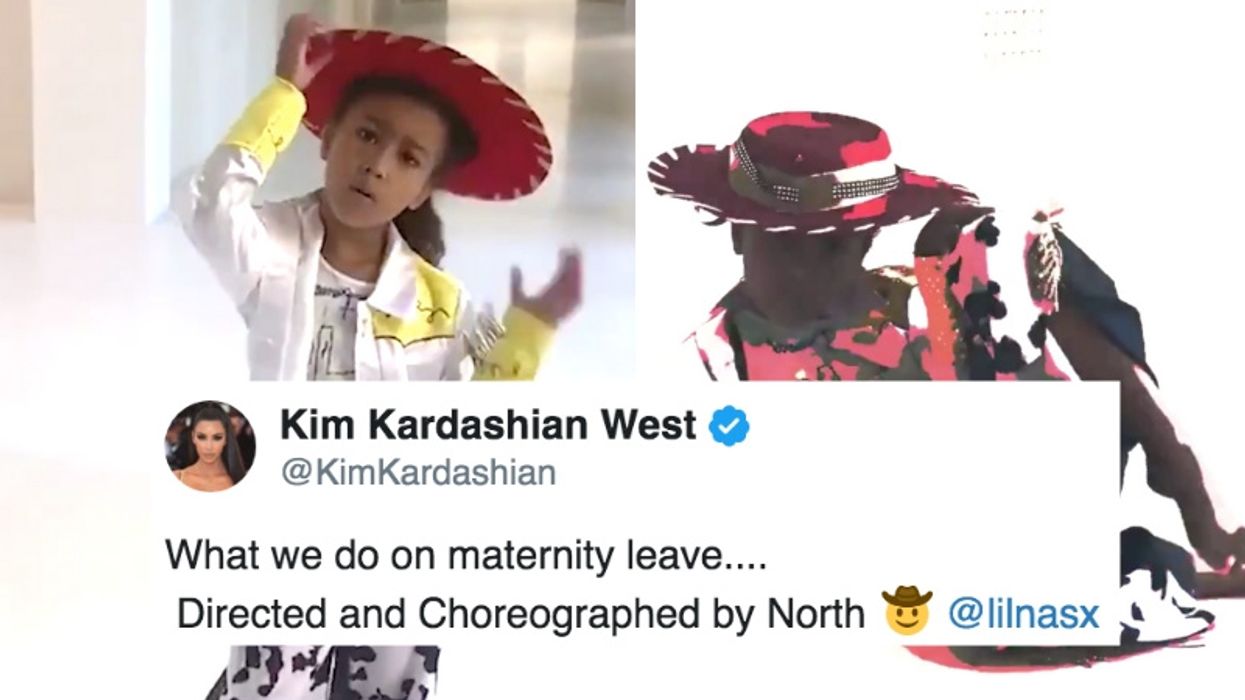 North West Directed And Choreographed Her Own 'Old Town Road' Music Video—And We've Got A Tiny Genius On Our Hands