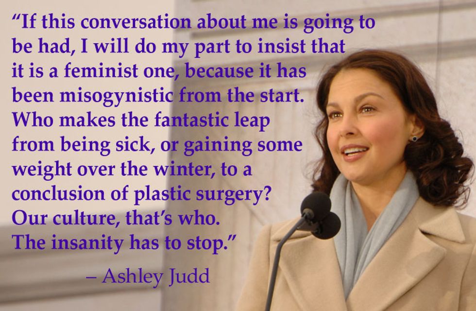 Ashley Judd Strikes Back At The Press: 