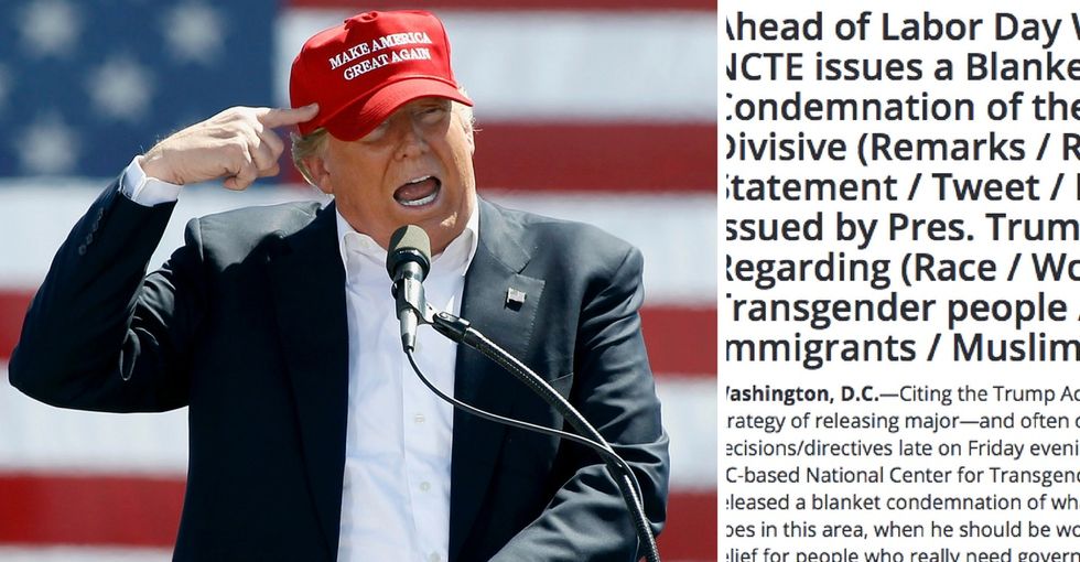 Ready for Trump's 'Friday News Dump'? This organization is already one step ahead.