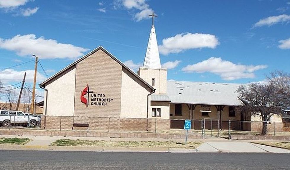 Methodist teens rejected their memberships before the entire congregation to protest its anti-LGBT policies.