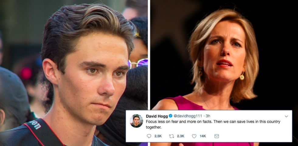 Laura Ingraham mocked this Parkland survivor. His response was dignified and swift.