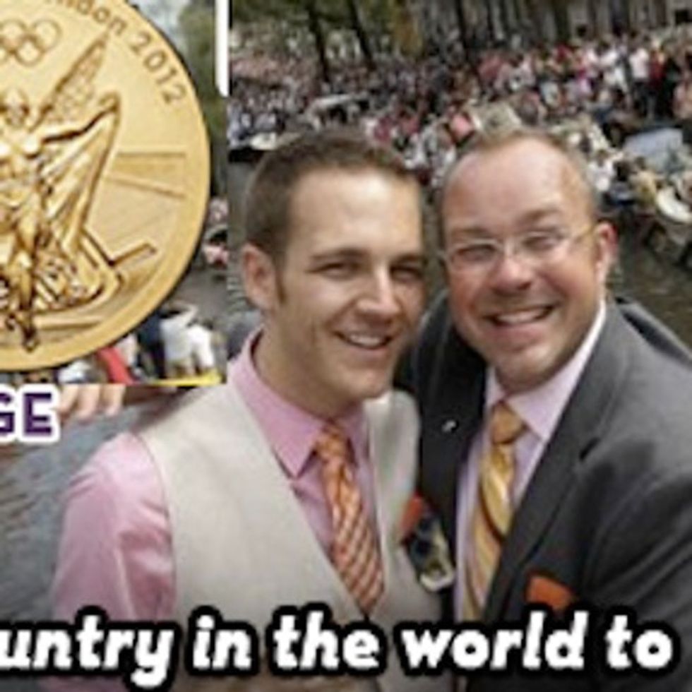 Get Up On The Podium, You've Just Won A Gold Medal In Gay Marriage