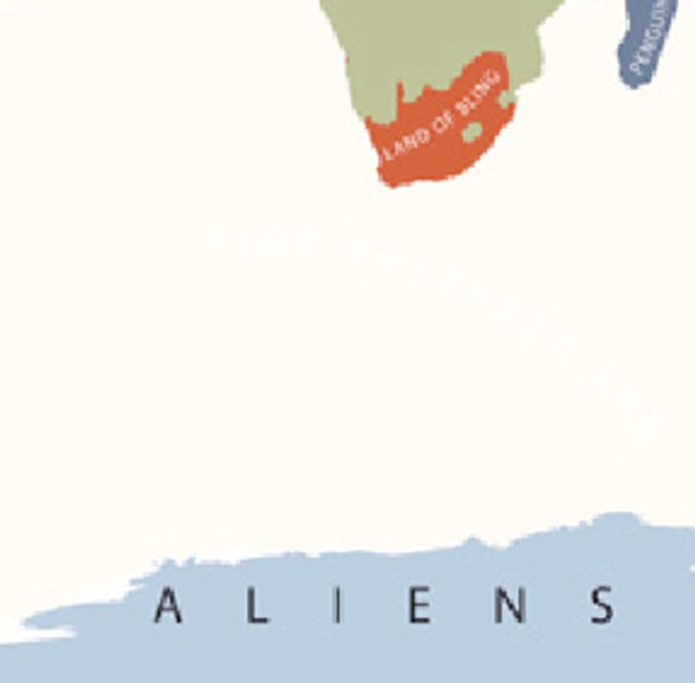 GREAT MAP: Your Stereotypes Spelled Out For The World To See