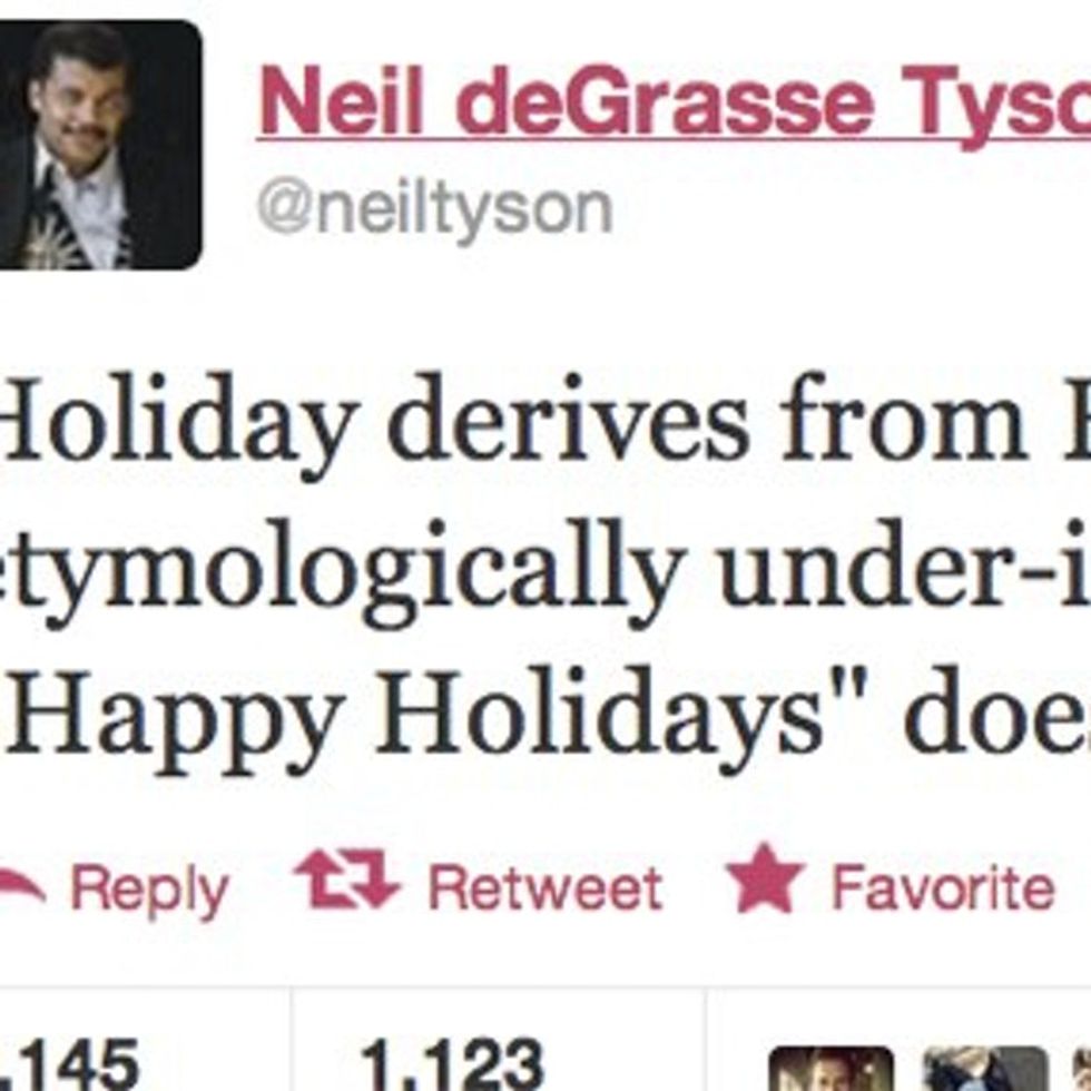 What You're Really Saying When You Say 'Happy Holidays'