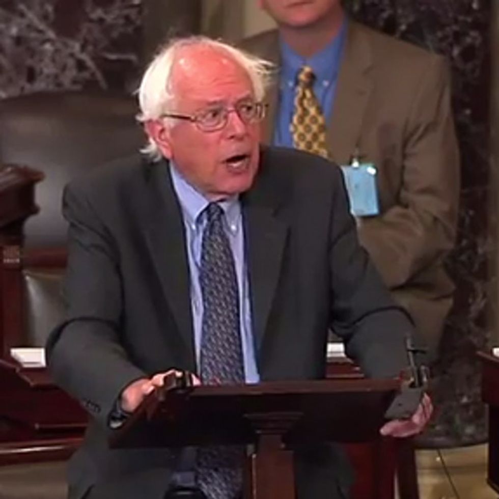 How The Hell Did Wall Street Get An Extra $16 Trillion? Bernie Sanders Explains.