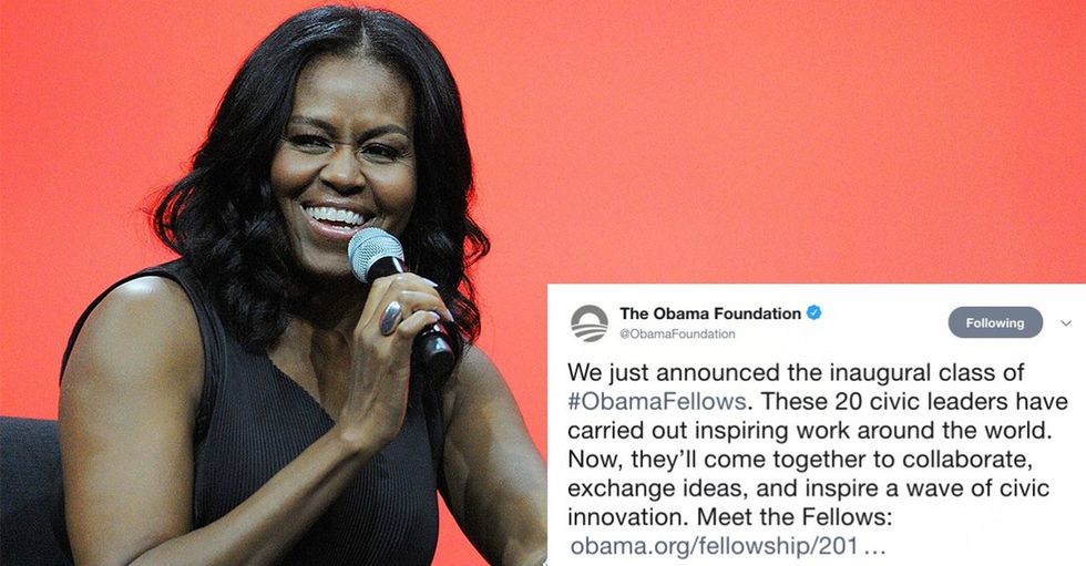It's official: The Obamas have their first fellows. They're impressive, to say the least.