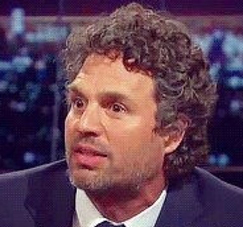 Oh Mark Ruffalo, This Is What I Yell At The TV Too
