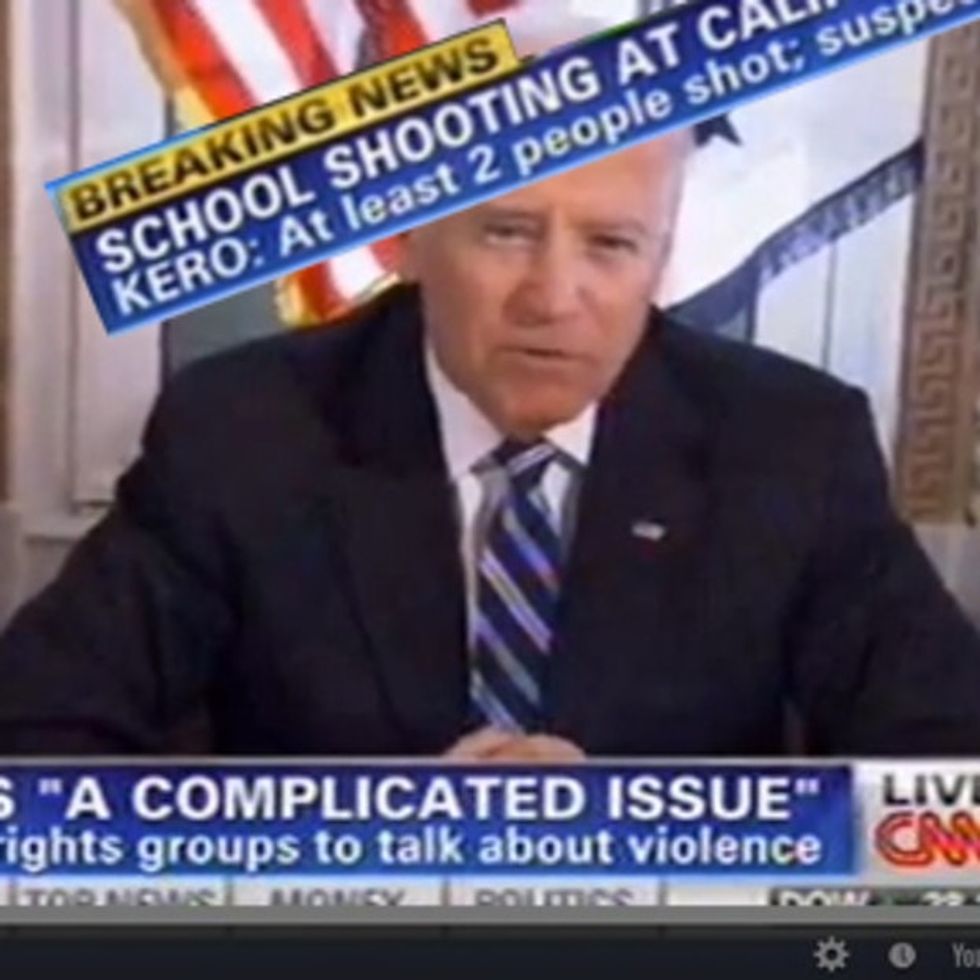 We Interrupt This Report About The NRA And School Shootings To Report A School Shooting. Seriously.