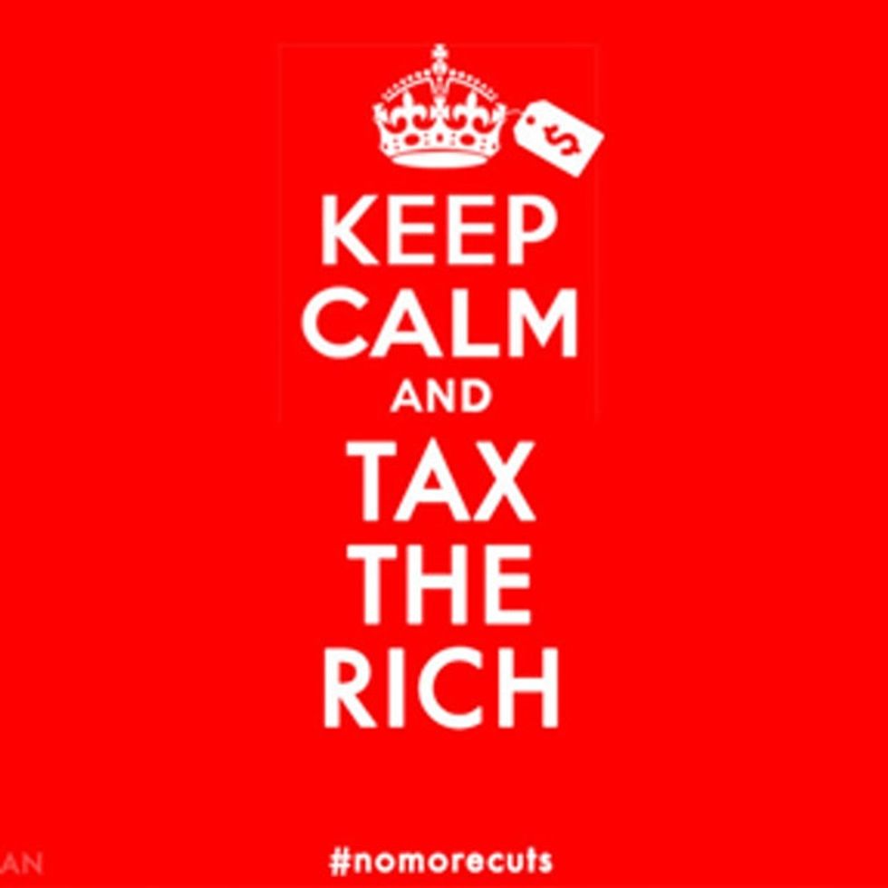 A word from the people who are about to be thrown off the fiscal cliff.