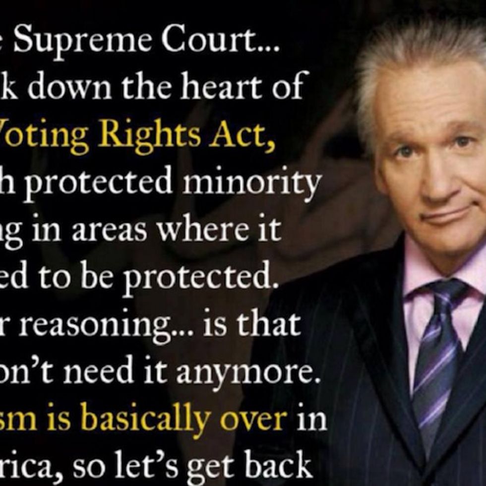 It Only Took Bill Maher 51 Words To Completely Dismantle The Supreme Court's Argument