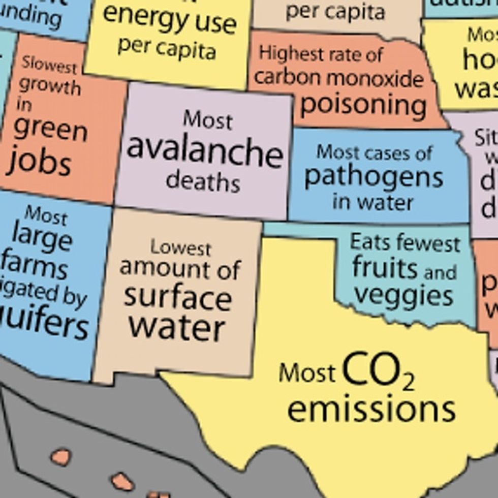 MAPS: What Your State Is Good At, And What It's Lame At