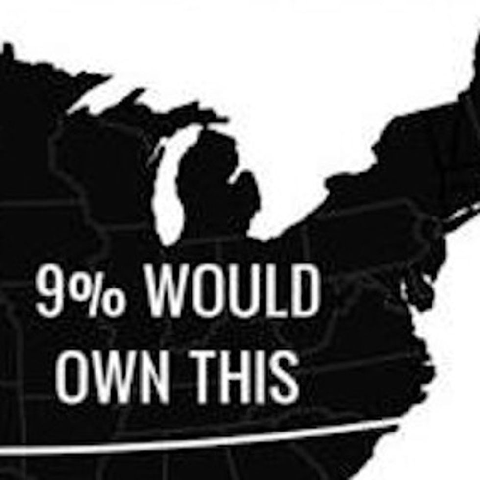 This Is How The U.S. Would Look If It Turned All Its Money Into Land