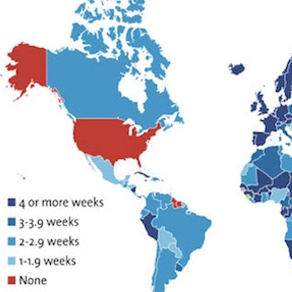 Could This Chart Explain Why You Don't Get Much (If ANY) Vacation Time?