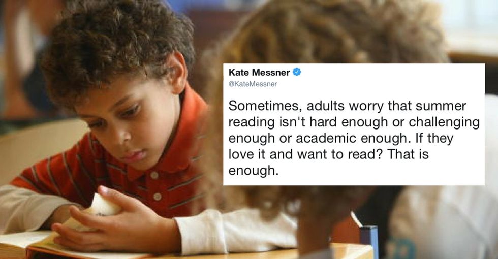 Parents asked this former teacher what kids should be reading. Her response was perfect.