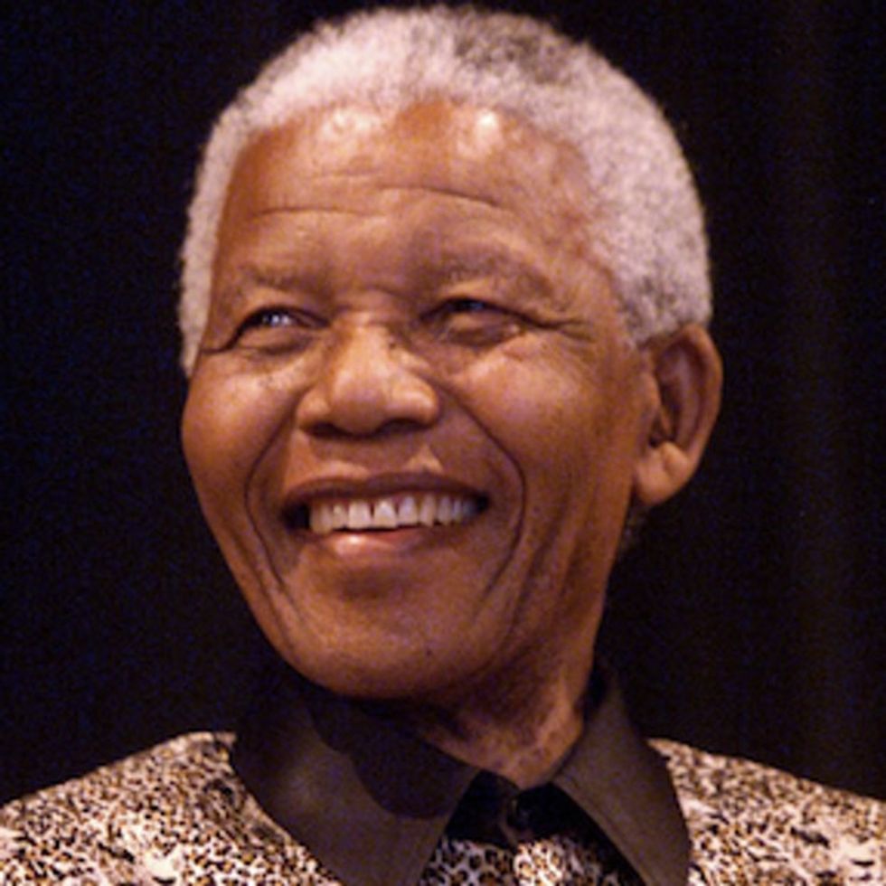 Gorgeous Image Of Nelson Mandela Taking On The Impossible