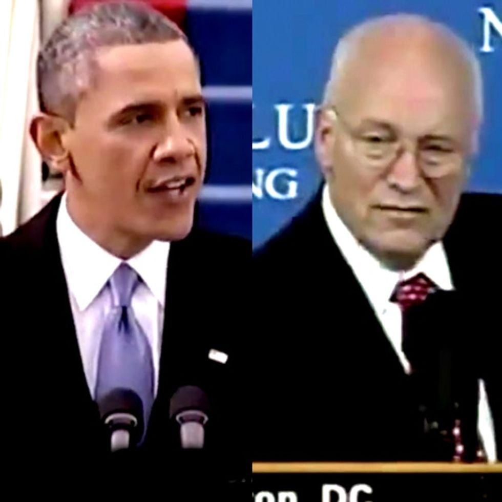 Dick Cheney, Laura Bush, and Colin Powell Just Hopped In Bed With Barack Obama