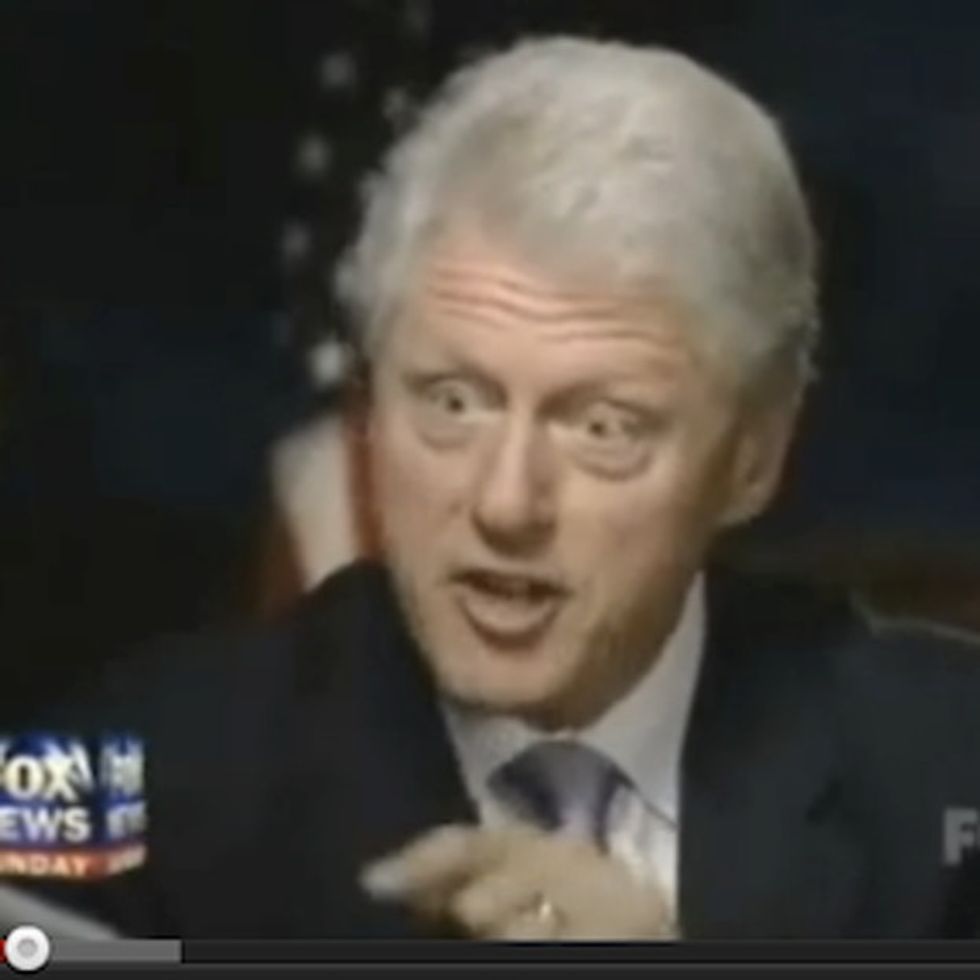 When Bill Clinton Gets Mad At Fox News, Things Get Awesome