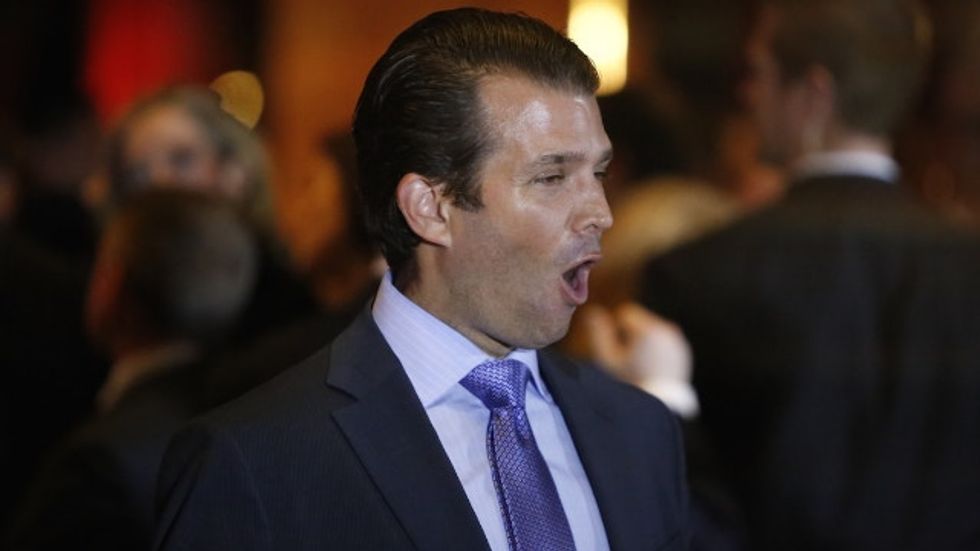 Don Jr.’s tweet about the Mueller report proves he definitely didn't read it.