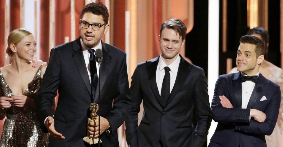 'Mr. Robot' took home a Golden Globe, but the creator's speech was the win of the night.