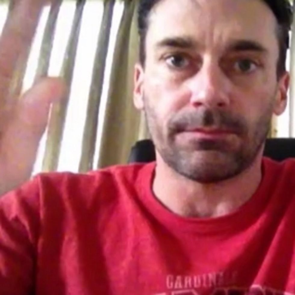 Watch This Video To Stare At Jon Hamm For A While, And Also Get Some Life Advice