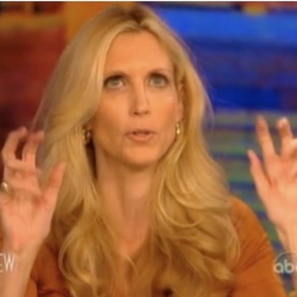 Ann Coulter Tries To Tell Whoopi Goldberg How Black People Feel About Things. It Does Not Go Well.